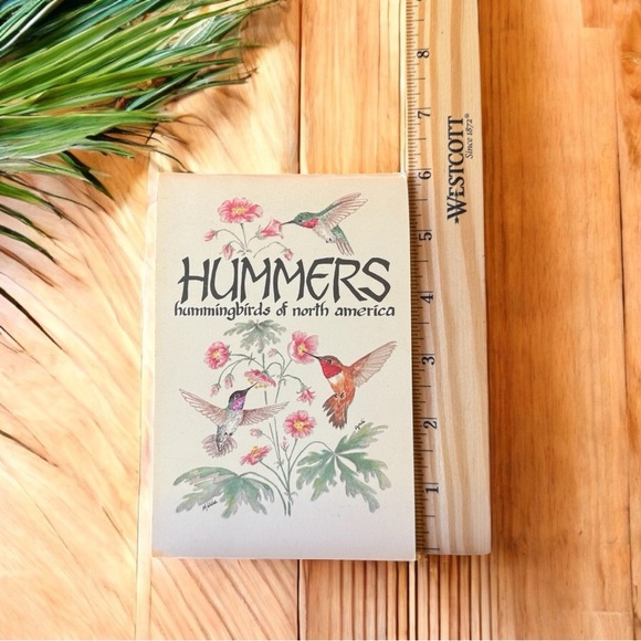 VINTAGE 1987 Hummers: Hummingbirds of North America - Pocket Nature Guide - Picture 7 of 8